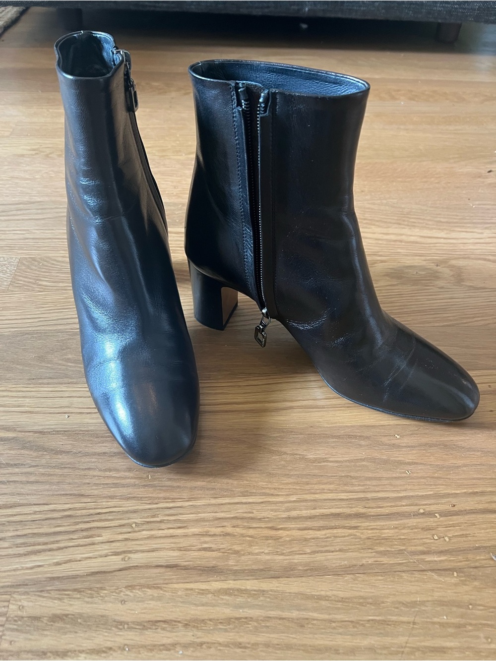 Carel Terence black ankle boots size 38.5 - Picture 4 of 7